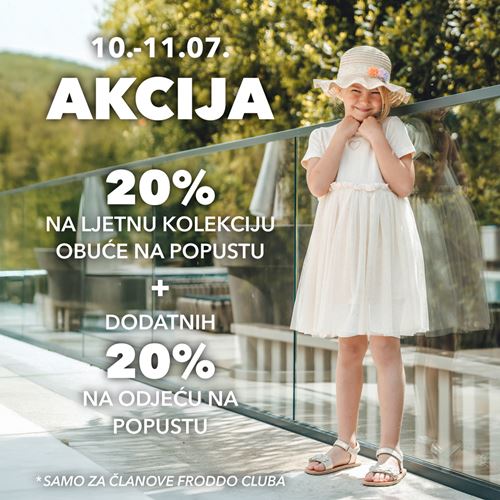 Dodatnih 20%  u Froddo shopu!